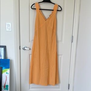 Vince - Cloqué midi dress